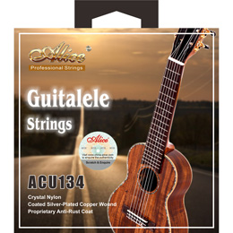 ACU134 吉他里里弦，水晶尼龙光弦，镀银铜缠弦，防锈涂层