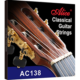 AC138 古典吉他弦，水晶尼龙光弦，镀银85/15青铜缠弦，防锈涂层