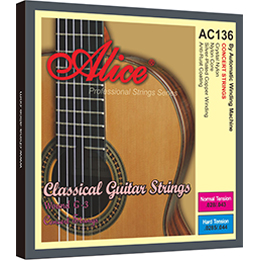 AC136 古典吉他弦，水晶尼龙光弦，镀银铜缠弦，防锈涂层