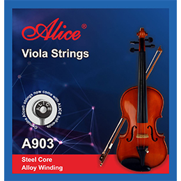 A903 中提琴弦，钢丝芯，合金缠弦