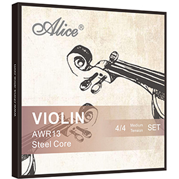 AWR13 小提琴弦，镀层钢丝光弦，钢丝芯，白铜缠弦