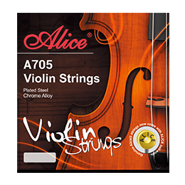 A705 小提琴弦，镀层钢丝光弦，钢丝芯，镍铁缠弦